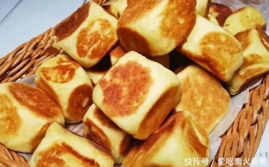 面团|红薯独特做法,不用炸,不用烤,学会给孩子做,不用买小零食了!