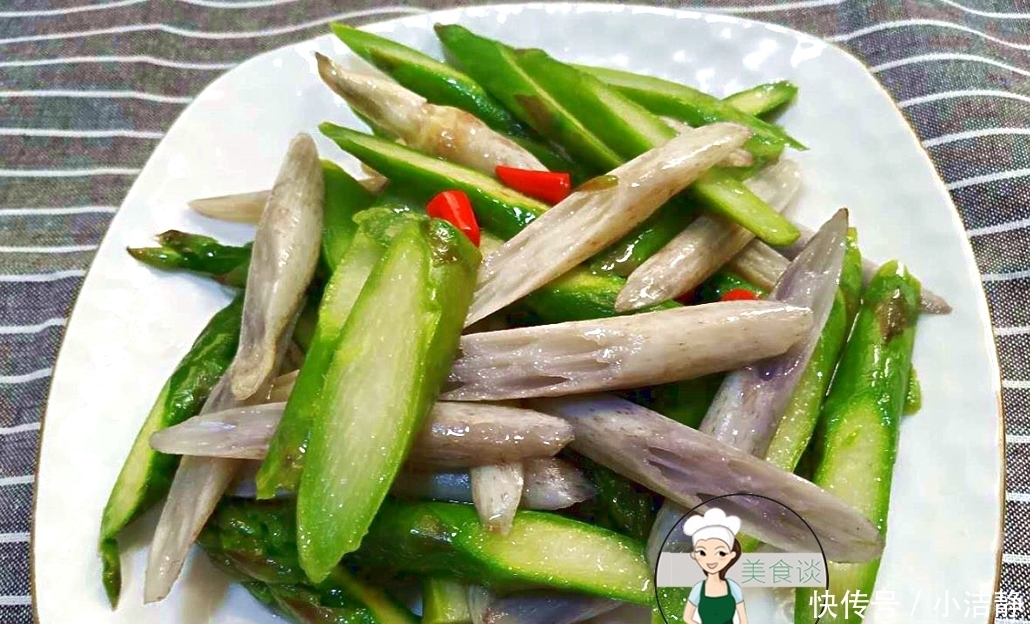  清肠|此两样素菜一起炒，清脆爽口，清肠刮油，胃肠都舒服，做法还简单