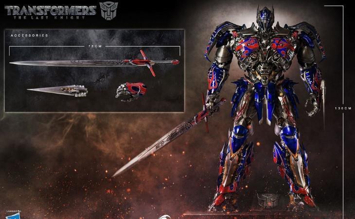  亮相|全球限量！《变形金刚5》擎天柱天价全身雕像正式亮相！