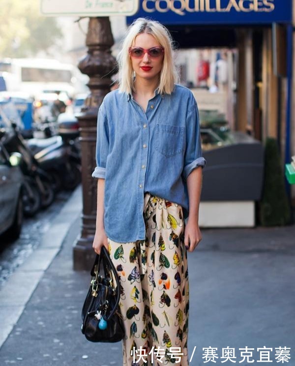  丹宁|白衬衫大势已去，“丹宁衬衫”才是今夏新团宠，舒适百搭时髦帅酷