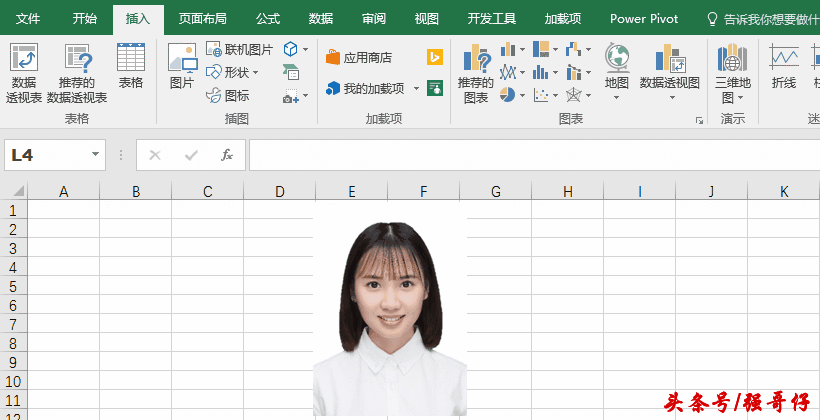 干货,原来excel也可以制作证件照,技术贴