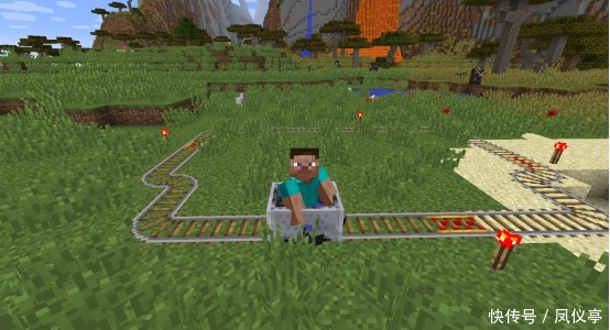 蓝冰划船|《我的世界》日行千里的4种出行方式 最后一个竟能水下行走