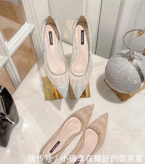  吸睛|轻盈又甜美，优雅而不闷脚，5款网纱高跟凉鞋凸显女性气质又吸睛