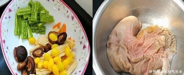 淮扬|厨师淮扬教你如何用白水果做猪肚,美味可口,擦洗是关键