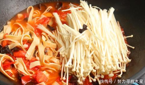金针菇|番茄豆皮金针菇、酱焖豆皮,营养丰富,好吃美味!