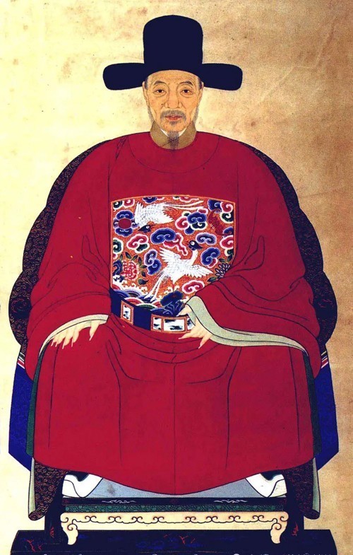 补子图案|明代官服的补子,从文官到武官,从一品到九品