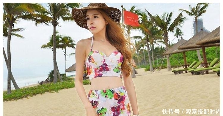 撩人|劲爆撩人的泳衣小姐姐, 优雅洋气的穿搭, 尽显淑女柔情。