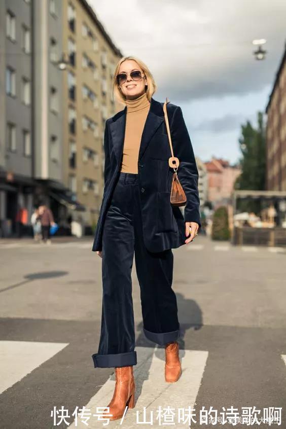 半身裙|短靴+阔腿裤,短靴+半身裙,短靴这样穿,让你时髦到炸!