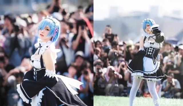  演绎|日本小姐姐COSPLAY雷姆：胖瘦美可爱全齐了，还有点风情万种