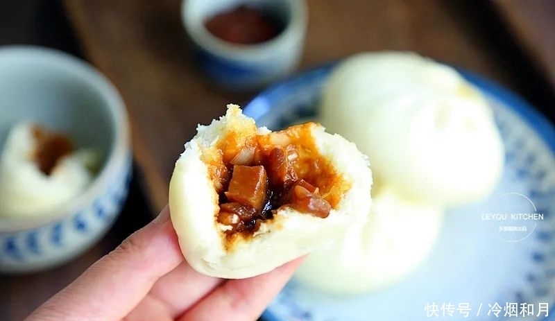 茄子|纯素馅大包子,比肉馅的汤汁丰富,吃着更香