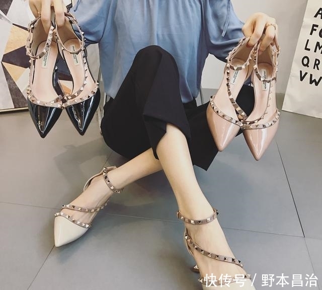 双猫|高跟鞋的跟有讲究,不要太高也不能太矮,那就来双猫跟鞋