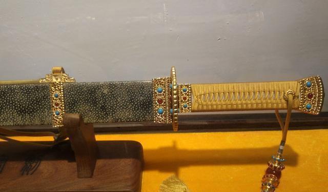 皇帝大阅佩|此刀为乾隆御用大阅刀,是目前级别最高的皇帝佩刀,价值无法估量!