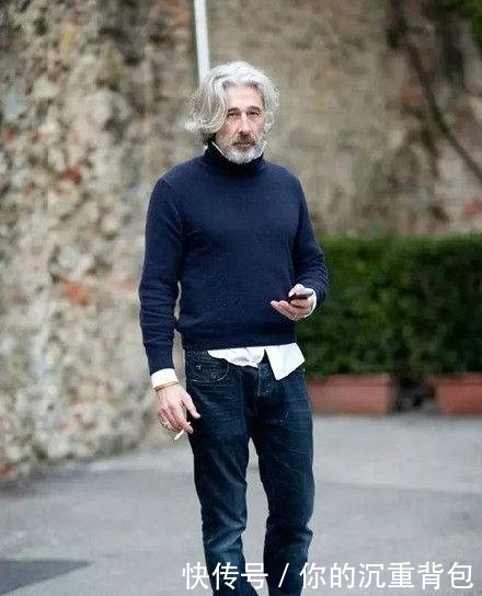  中老年人|最后强调一遍穿牛仔裤不要配皮鞋, 瞧老外穿, 中老年人人穿得起