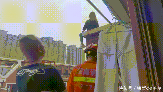 女子|女子跳楼，邻居看不下去了！