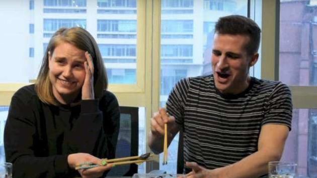 餐桌|瑞典美女来中国看妹妹,一上餐桌就愣了你们这是在吃啥