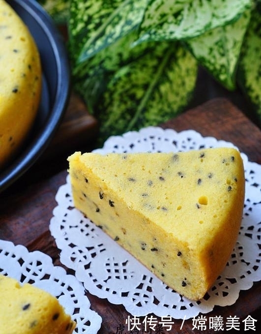 酸奶|玉米粉+酸奶+鸡蛋,做成无油又低糖的早餐蛋糕,好吃健康易消化