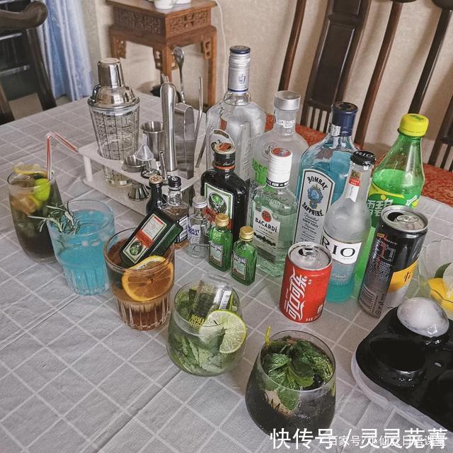 苏打水|自制五种微醺酒~
