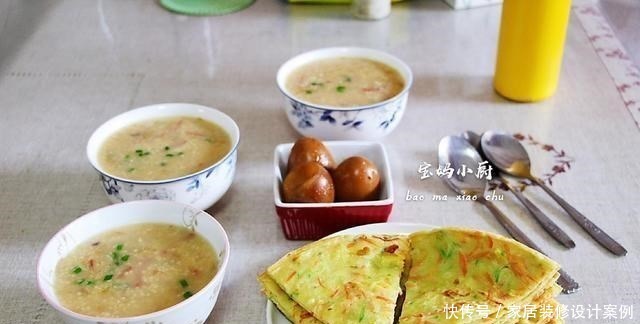 饼丝|我家7天早餐分享,有干有稀是标配,面食一周不重样,家人好幸福