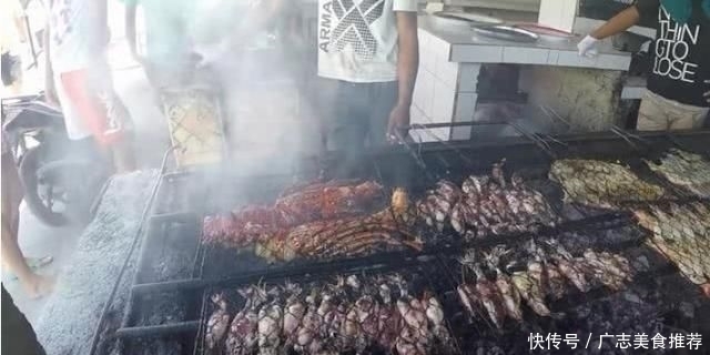 结账|大胃王去越南吃海鲜，烤了30只鱿鱼60只龙虾，结账时却不敢相信