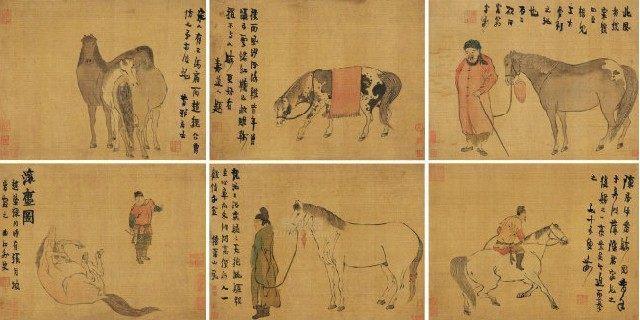 作品|清代著名画家金农国画作品!