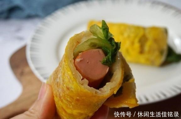 不用|早餐做这饼不用揉面，15分钟做3个，香软馅料足，管饱又解馋