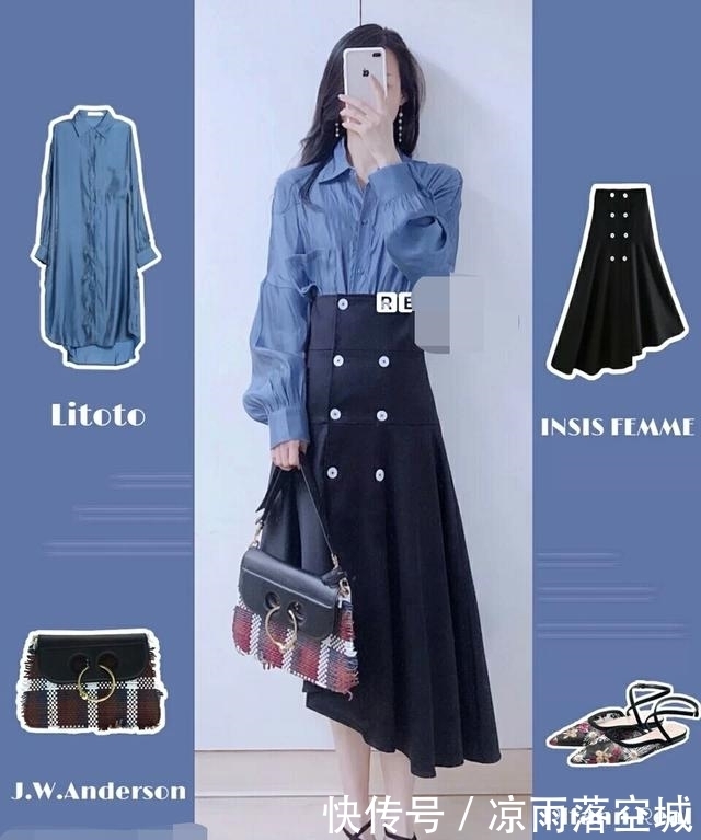 来看|蓝色系穿搭大集合,让你穿搭出高雅轻柔的绝美风格,赶紧来看看吧