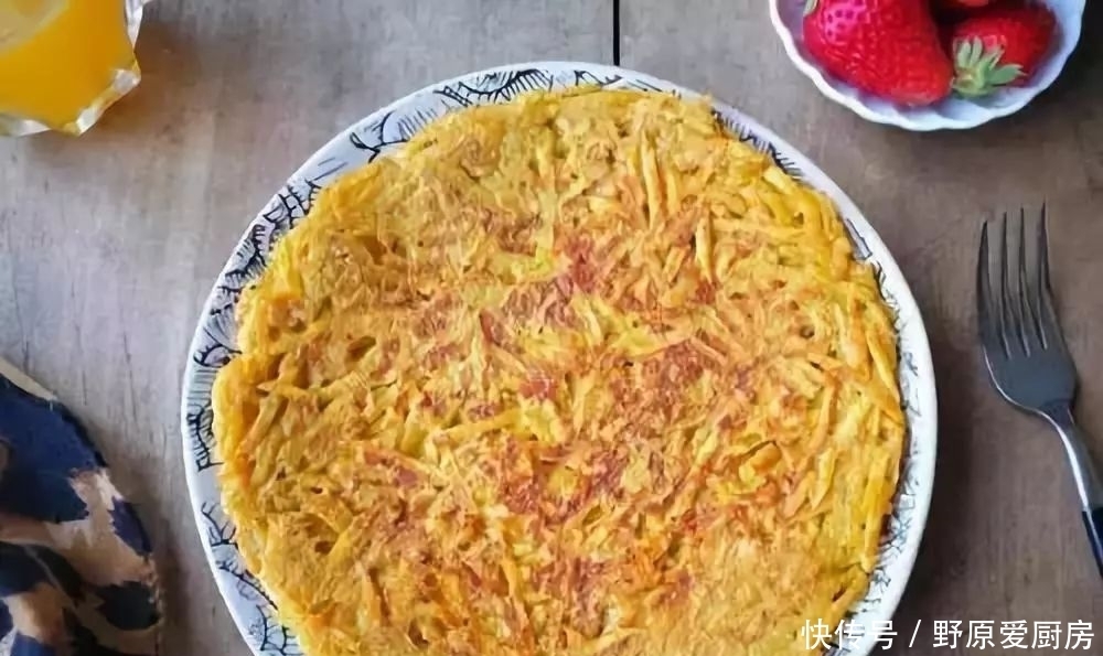  搞定|红薯一根，鸡蛋一个，不用和面，几步搞定早餐！