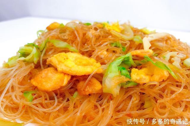 干虾皮|米粉这样炒，不坨不粘，用这3种食材一起炒，不仅制作简单还美味