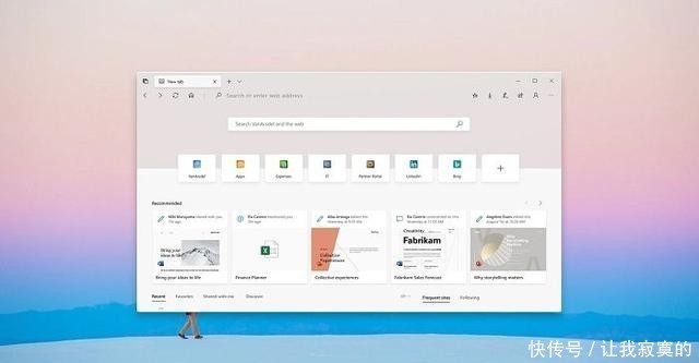 浏览器|Edge已拥抱Fluent 短期内无缘透明主题或方块选项卡
