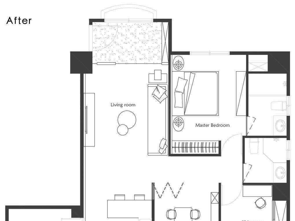  归宿|两个人的温暖归宿110㎡极简高级灰,打造极致优雅小家