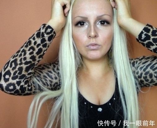 样子|21岁女子痴迷芭比娃娃,每天化妆就要用掉4个小时