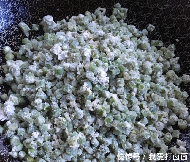 清香|粉蒸豇豆,简单易做,清香扑鼻