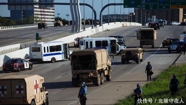  发表|尸检结果反转了！特朗普发表强硬讲话，威胁出动军队，现场传来疑似爆炸声