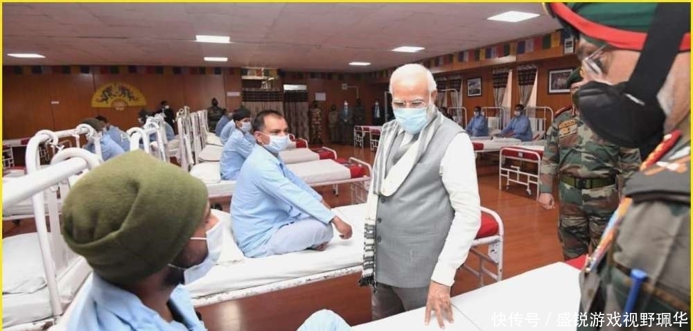  医院|莫迪恼羞成怒！看望前线士兵，医院却是假的，就这条件还想挑事？