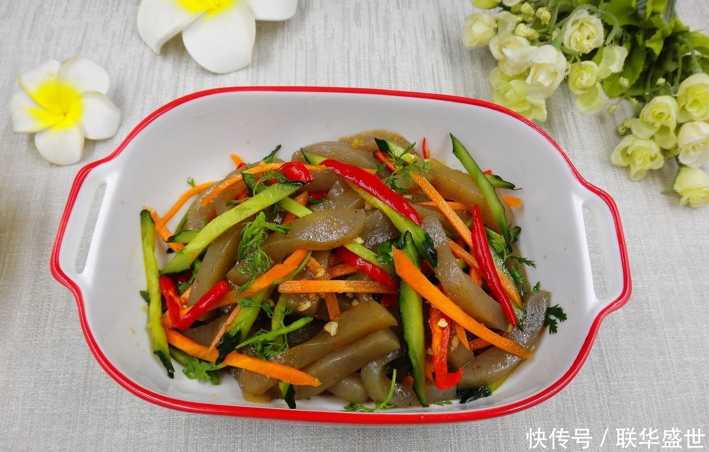 上桌|夏天,最适合做这道菜,拌一拌就上桌,美味低脂,越吃越苗条