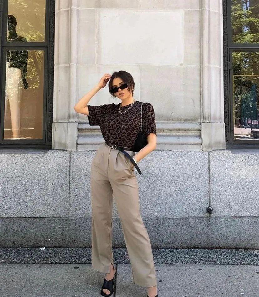 纸袋|衬衫+纸袋裤=今夏巨in混搭,美到不像话!