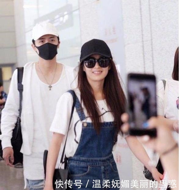 钻戒|颖儿婚后首现身,孕味十足排骨胸不见,手上大钻戒抢镜