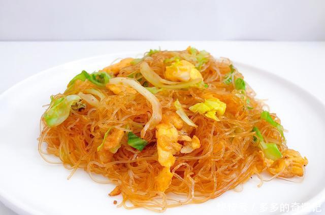 干虾皮|米粉这样炒，不坨不粘，用这3种食材一起炒，不仅制作简单还美味