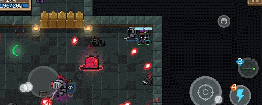 吊炸|元气骑士被低估的白武,满配刷图神器不输红武,吊炸天毫无压力