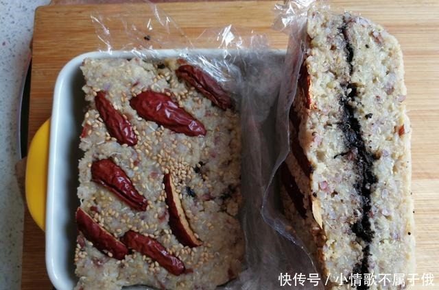 不用|不用破壁机,不用上蒸锅,教您做最简单的杂粮糕,营养好还管饱