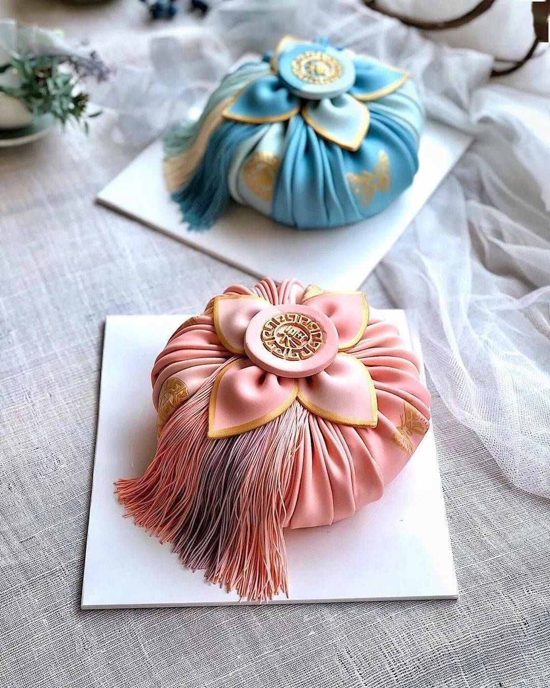 包袱蛋糕|脑洞太大韩国小姐姐晒神秘蛋糕,引百万粉丝每天催更太美了,每一张都让我流口水…