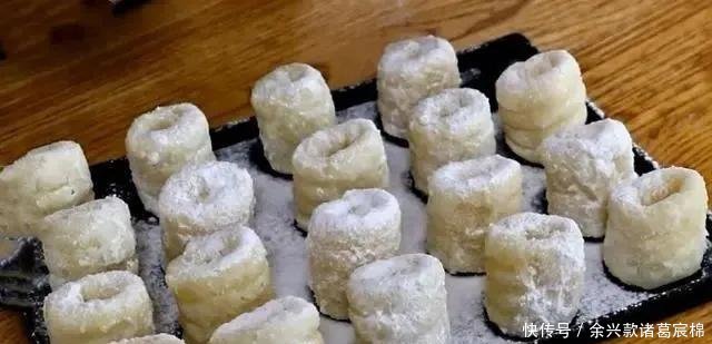 白糖|1碗糯米粉,1勺白糖,教你做糯米糖卷,外酥里糯,比面包还好吃