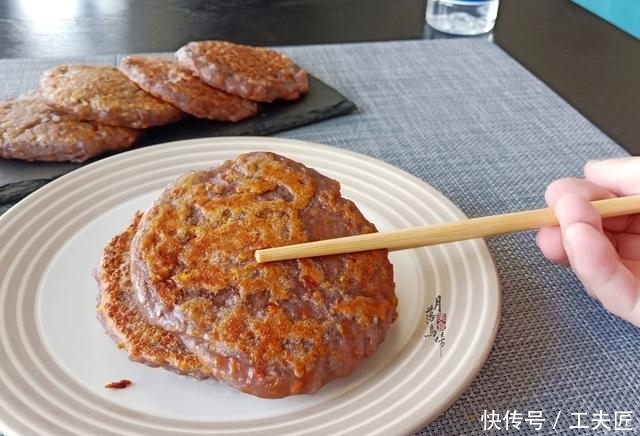好吃|3分钟早餐煎饼，不用水不揉面，手不沾面1勺1个，简单好吃还不胖