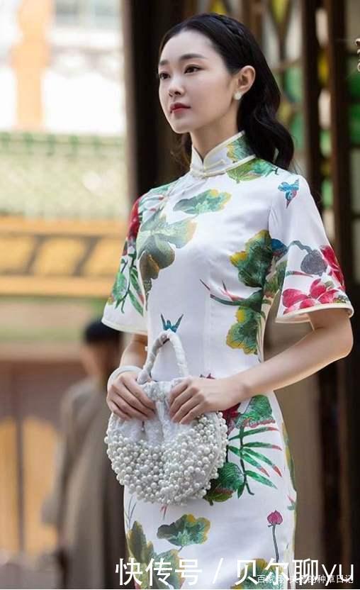 身材|适合穿旗袍的女人,身材一定是符合这5个特征,瘦真的不在其中