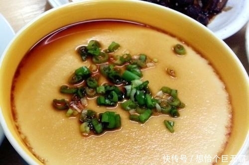爽口|中华小吃蒸鸡蛋有窍门,这样做才能嫰滑爽口,好吃得很
