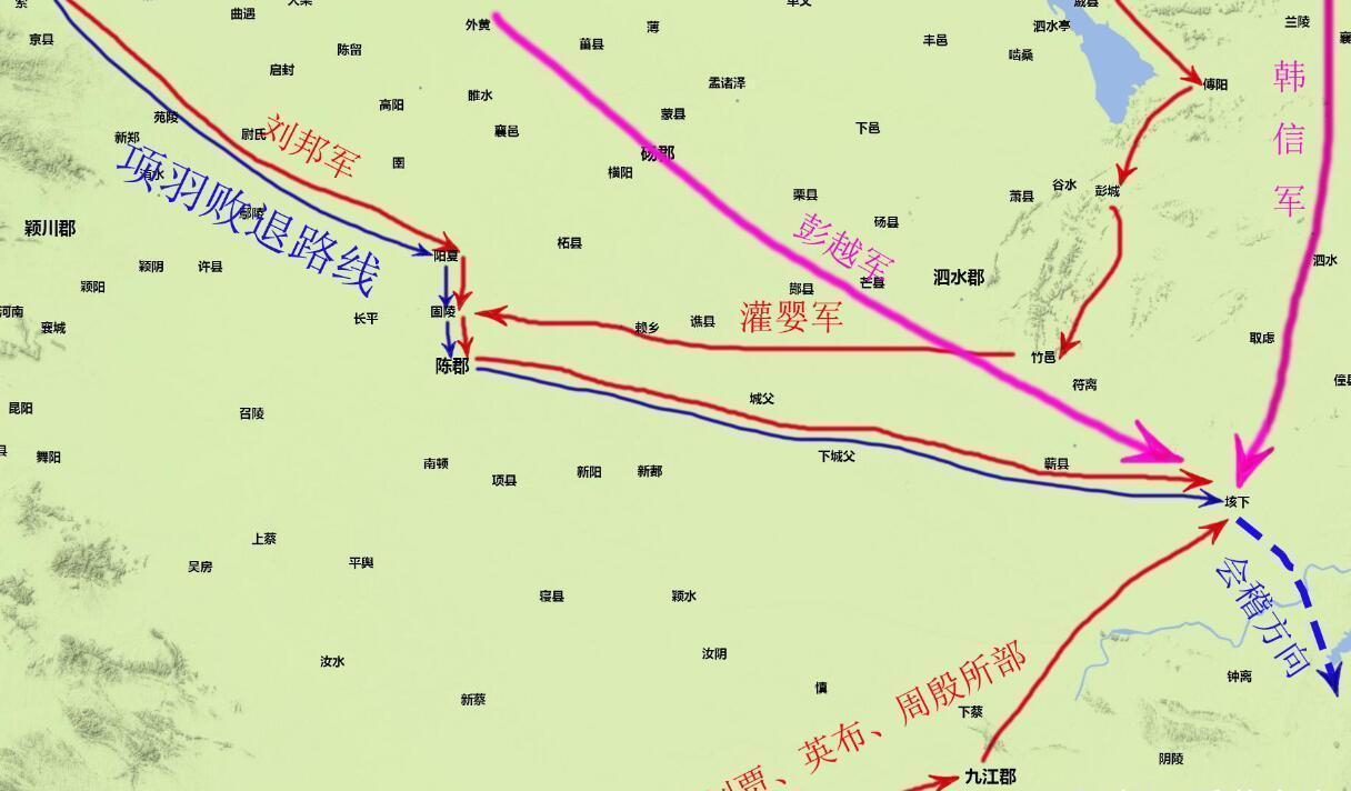 鸿沟|鸿沟和议之后项羽还有十万兵马,为何面对刘邦的追击毫无还手之力