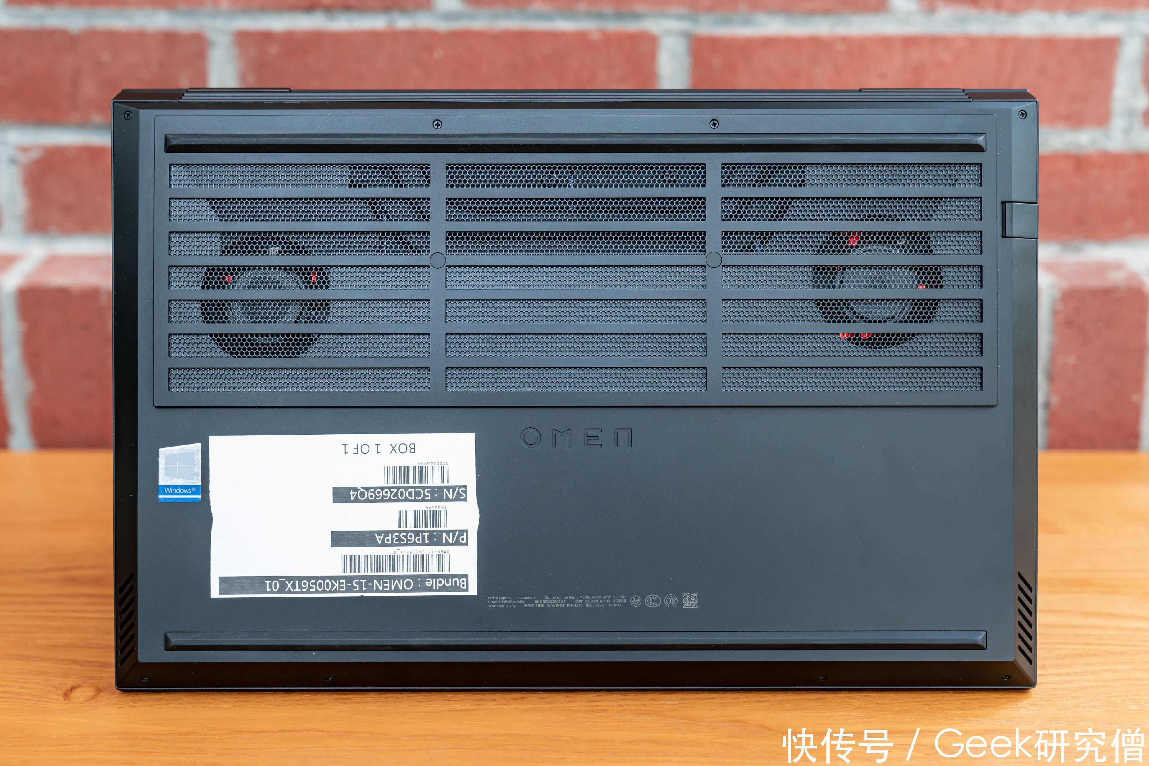 精灵|办公/影音/游戏全能跨界,惠普OMEN暗影精灵6游戏本深度解读