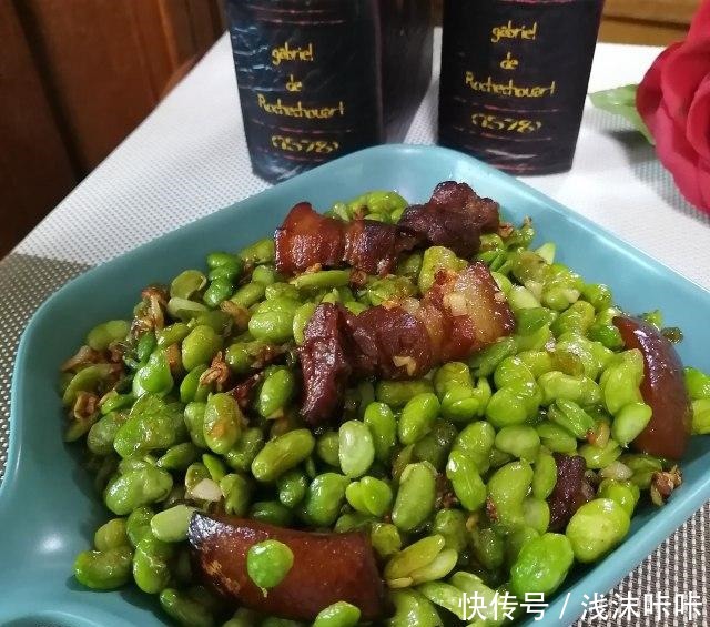 下饭|毛豆烧红烧肉,简单又下饭,全家都爱吃