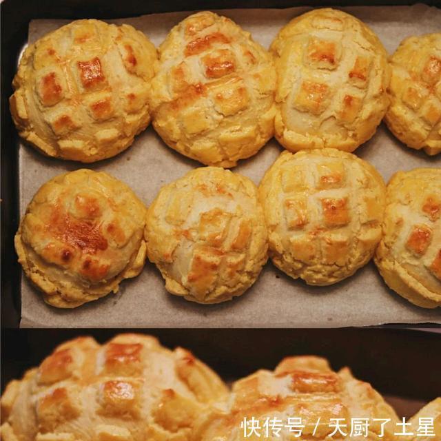 火爆|港式茶餐厅火爆的甜品之一!菠萝包真的可以在家做出超酥原风味!