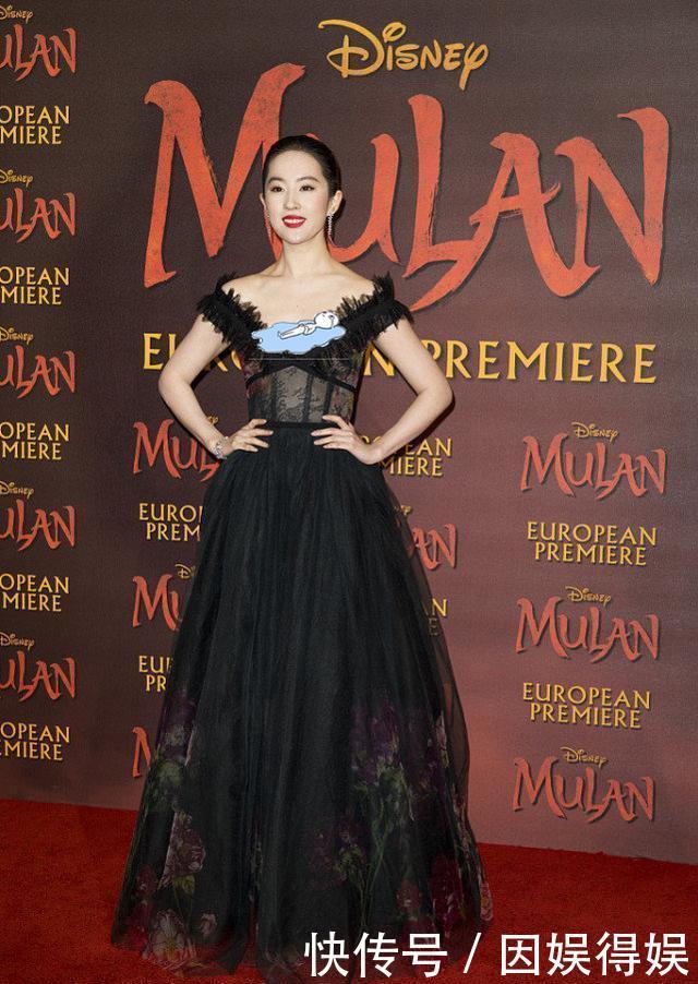  礼服|刘亦菲打扮好贵气，穿一身长款礼服裙，身材纤细真招人喜欢